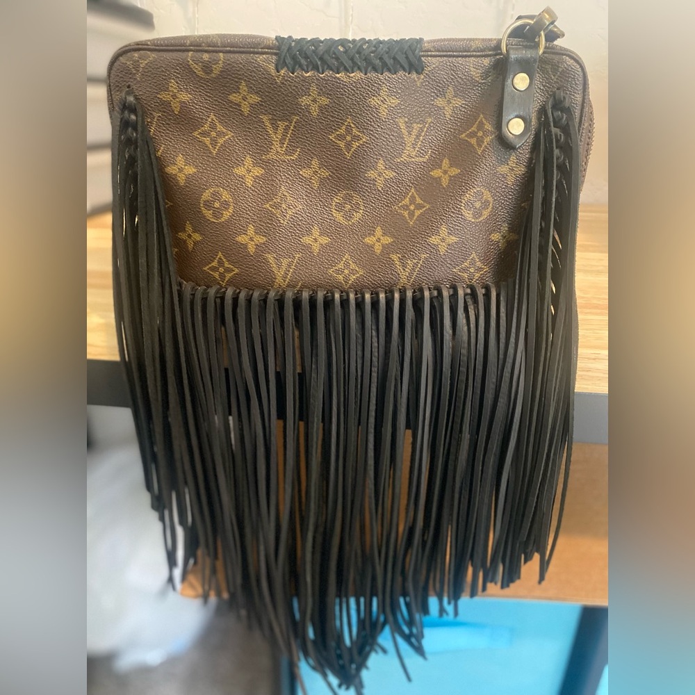 Vintage Boho Bags - Black Fringe Crossbody